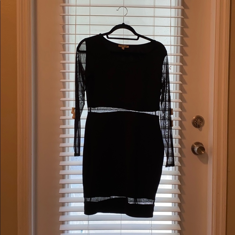 Charlotte Russe Night out fitted black dress